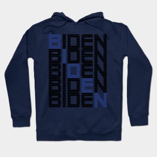 BIDEN text stacks Hoodie